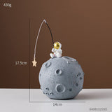 Tirelire Lune avec Astronautre